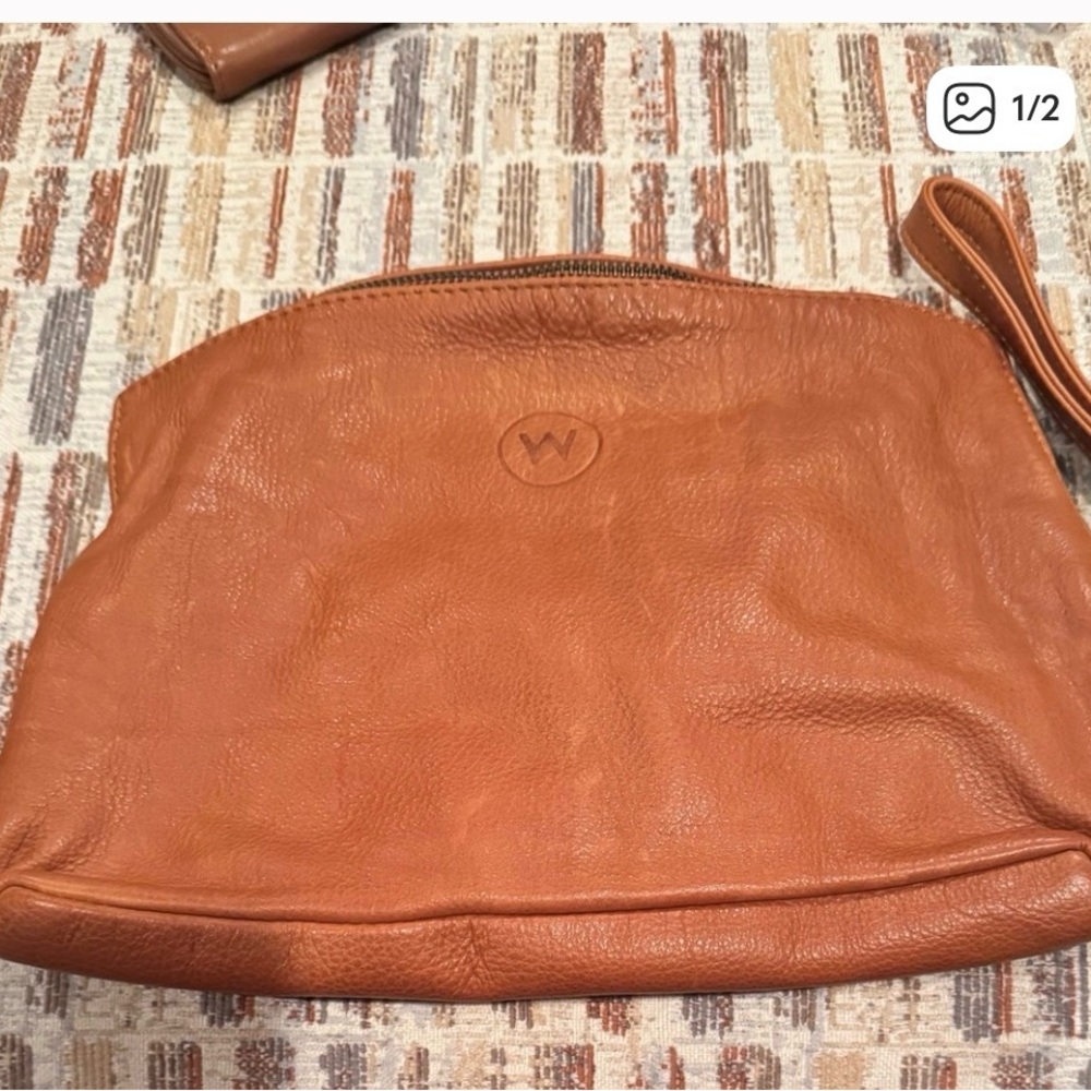 Wanderers travel clutch bag